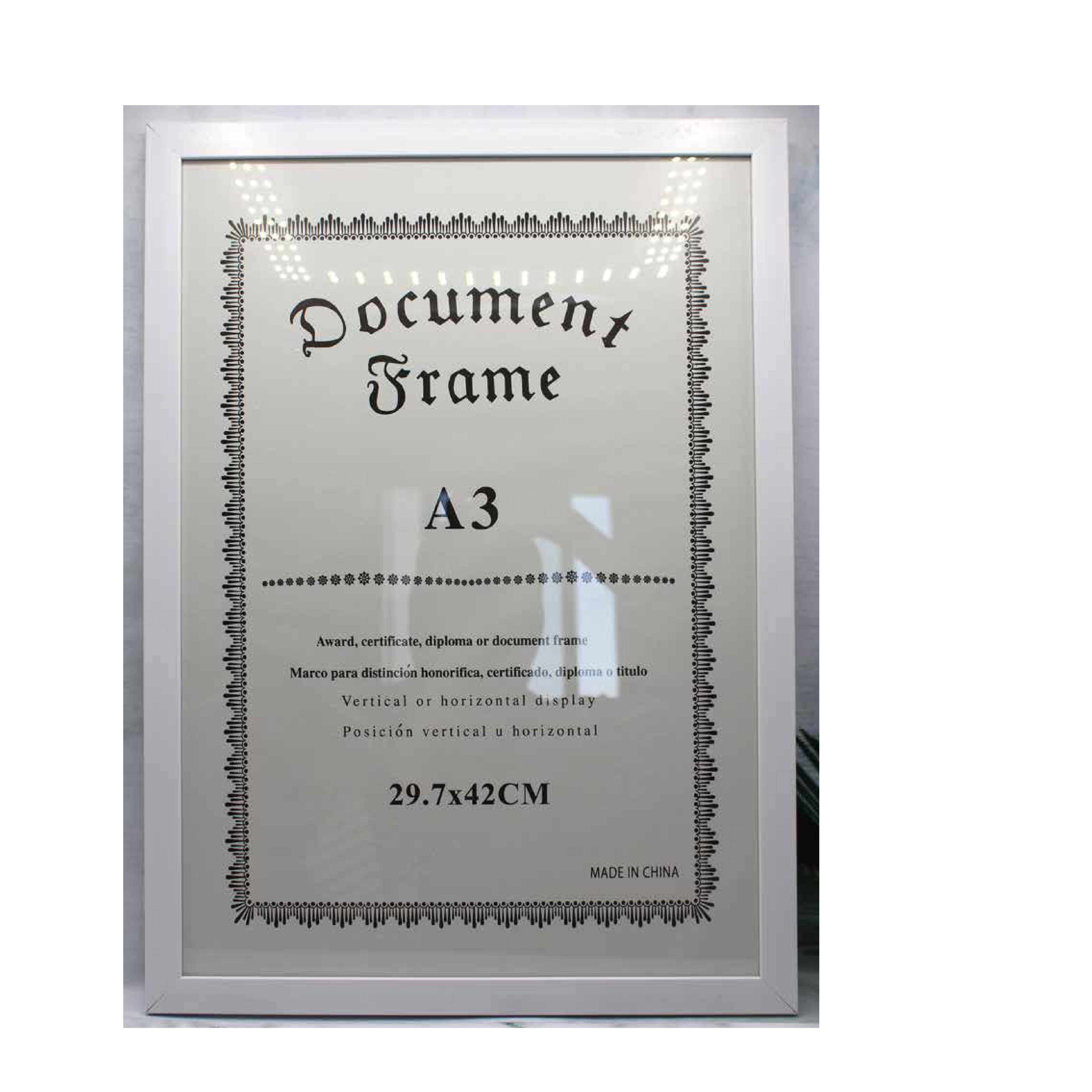 برواز شهادة A3 ابيض 3214-20