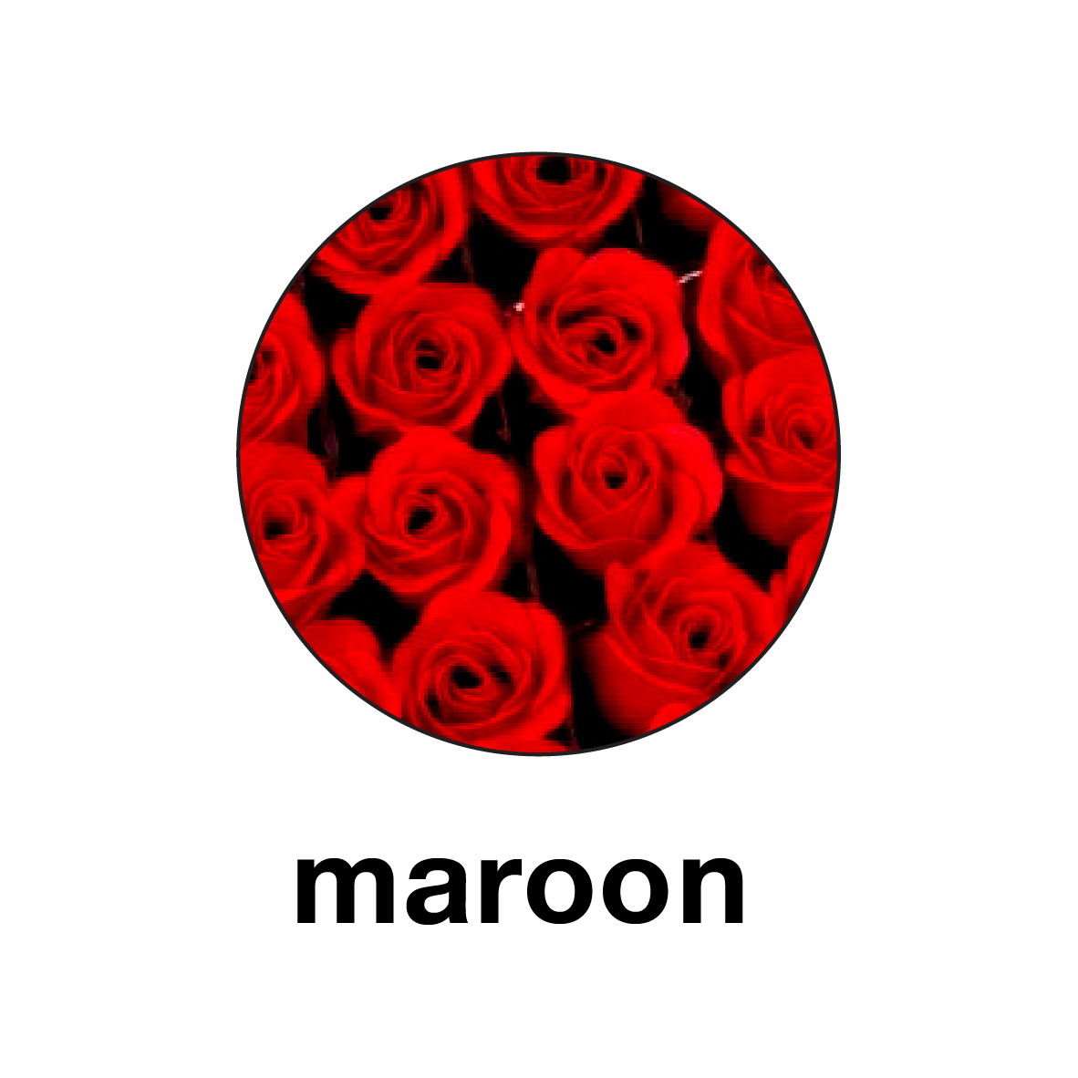 ورد صناعي خمري 3508-2