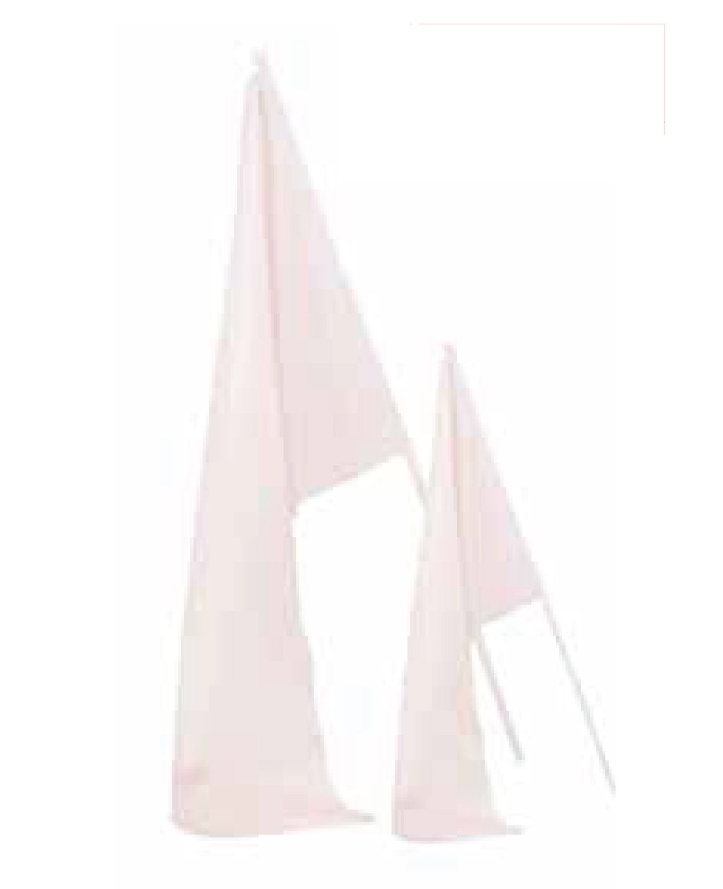 علم ابيض 60*40 سم 2111-3 / 2837-2