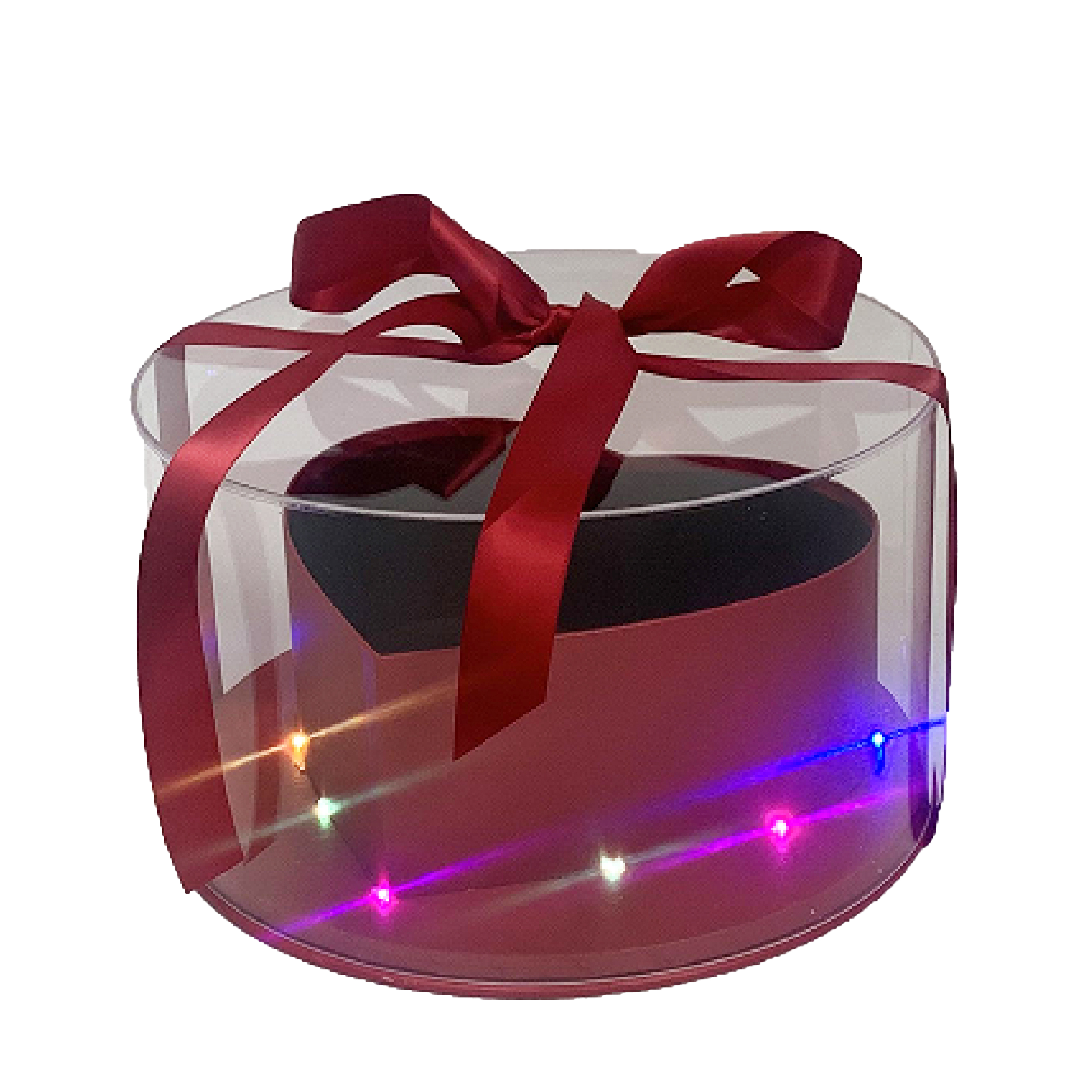 صندوق دائرة احمر شفاف 2321-10