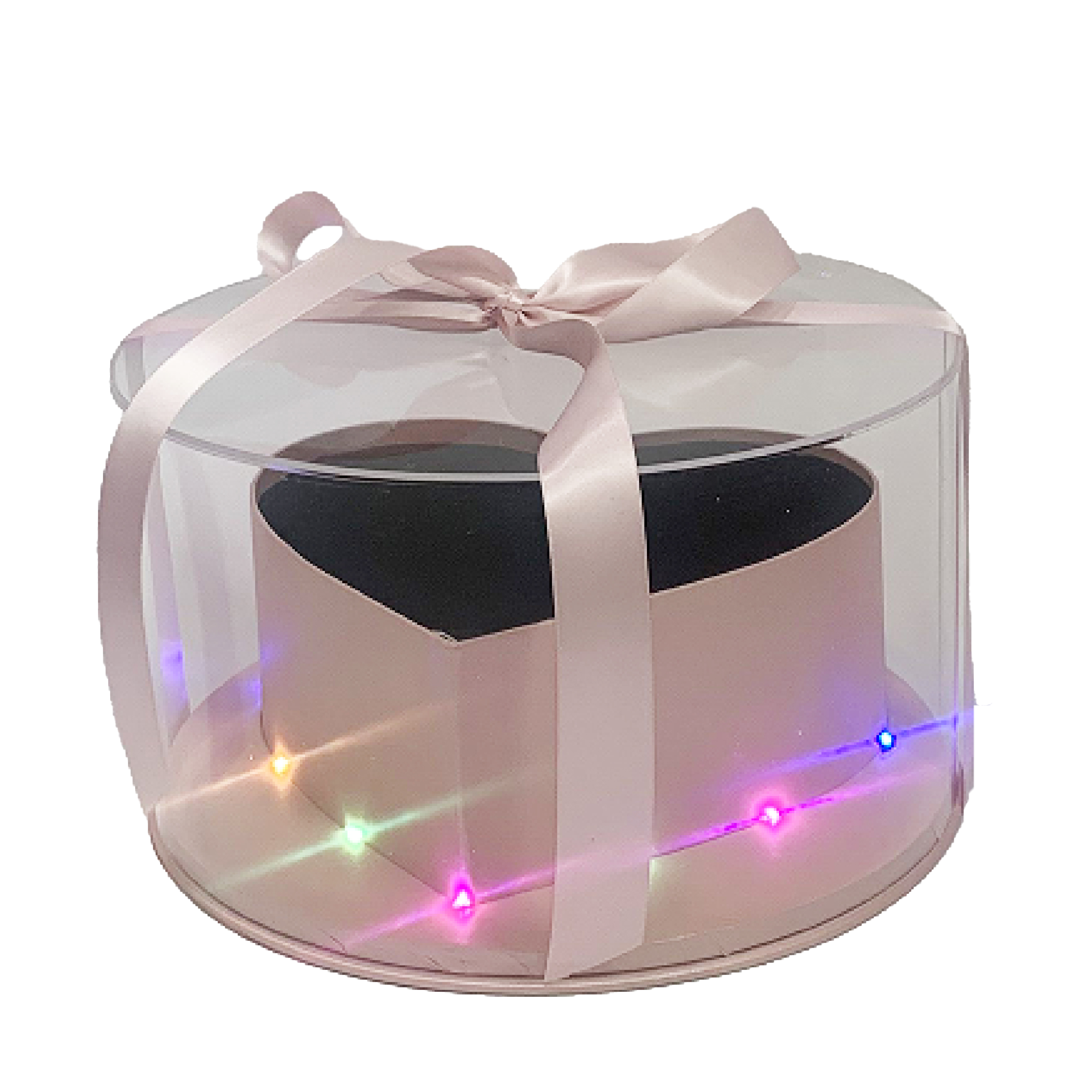 صندوق دائرة زهري شفاف 2321-11