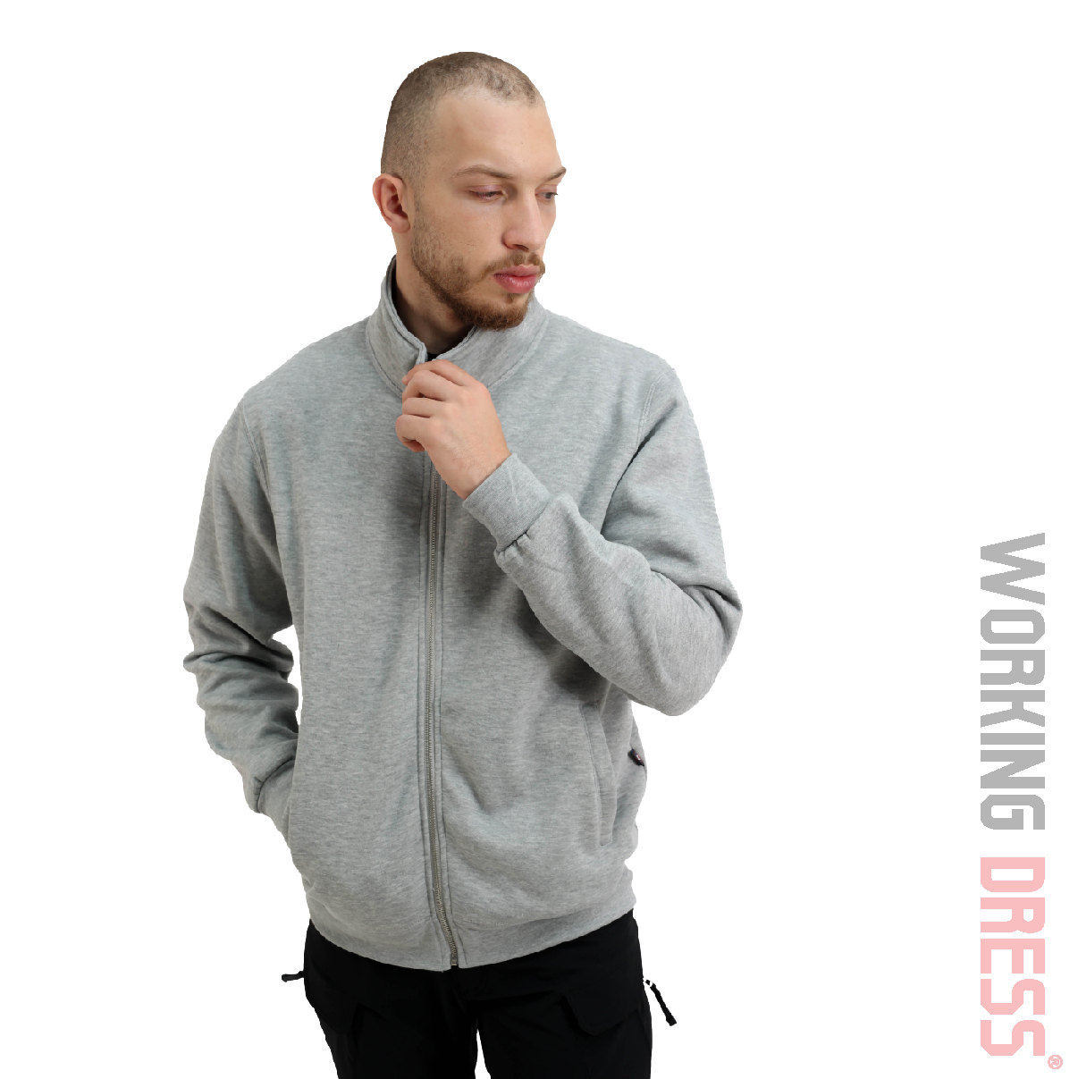 جكيت فوتر بدون طاقية