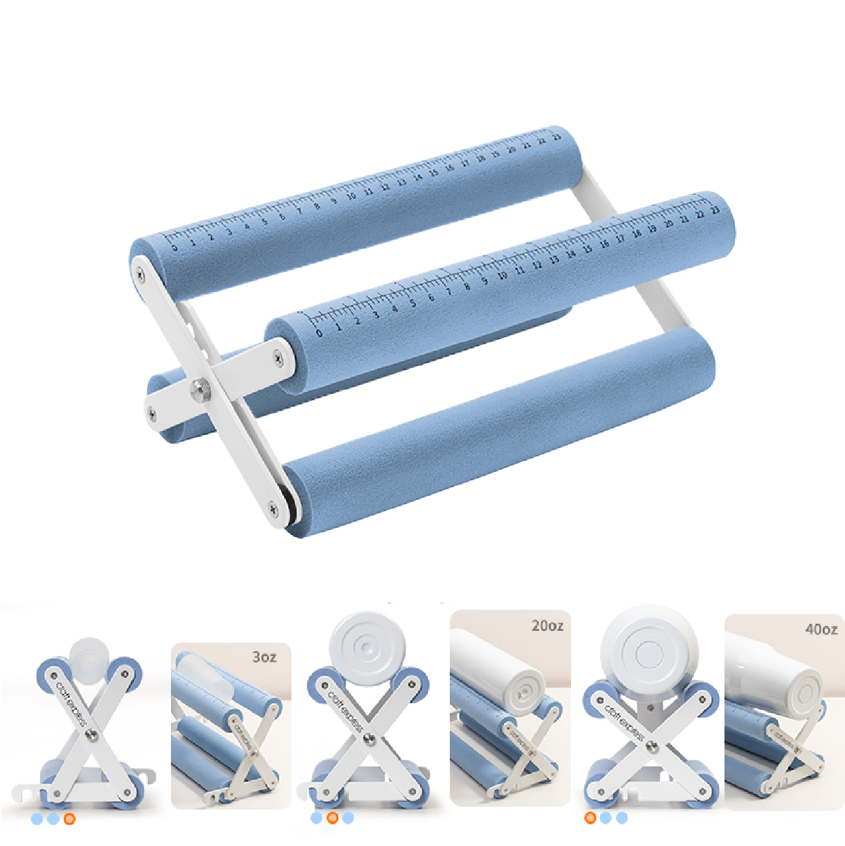 Craft Express Adjustable Tumbler cardle 3312-7