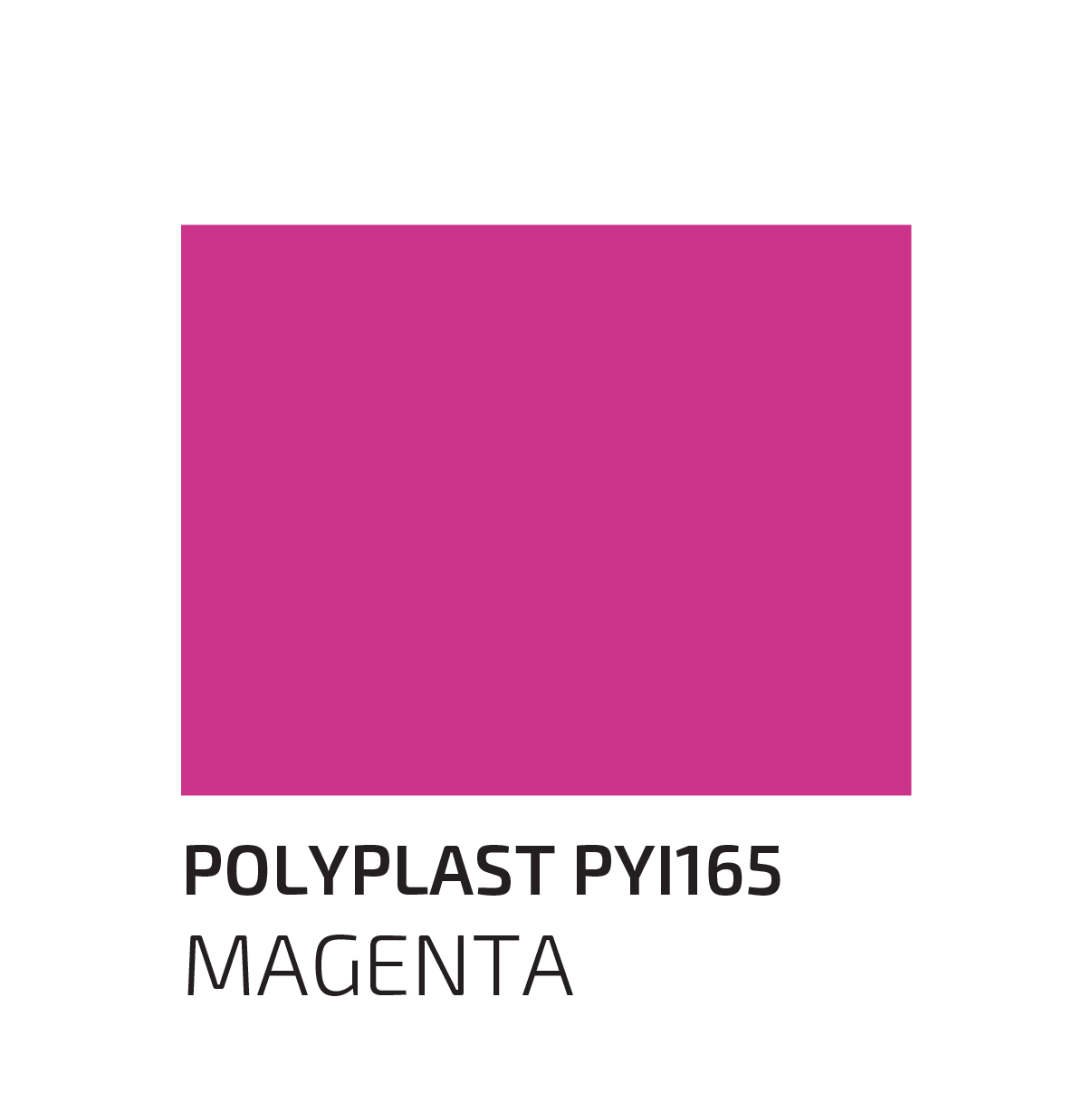 POLYPLAST PYI165 MAGENTA