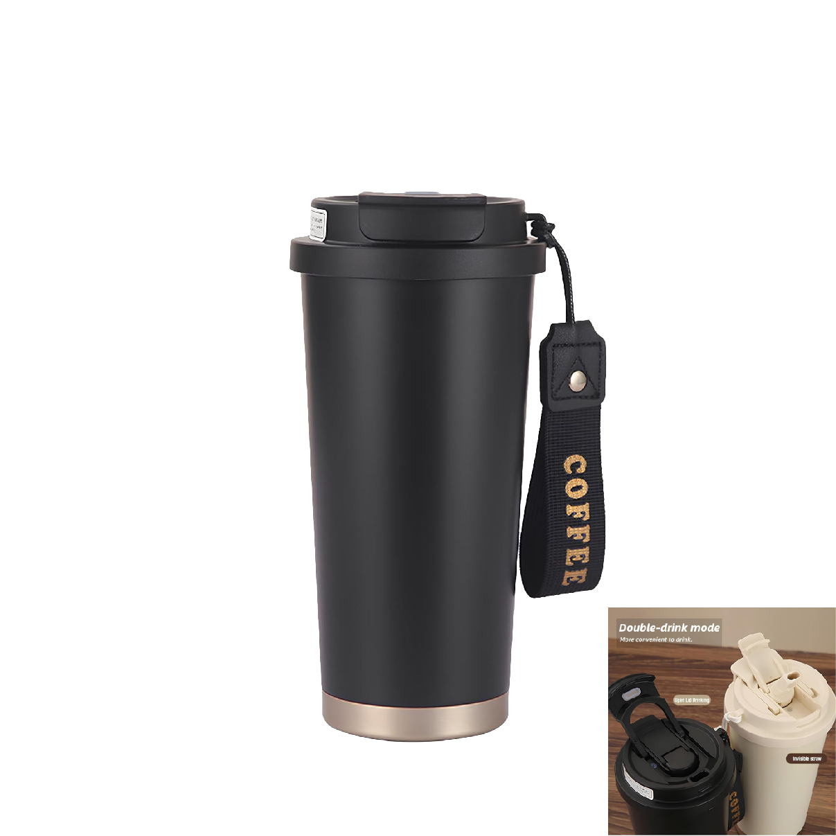 3209-3 black stanles mug