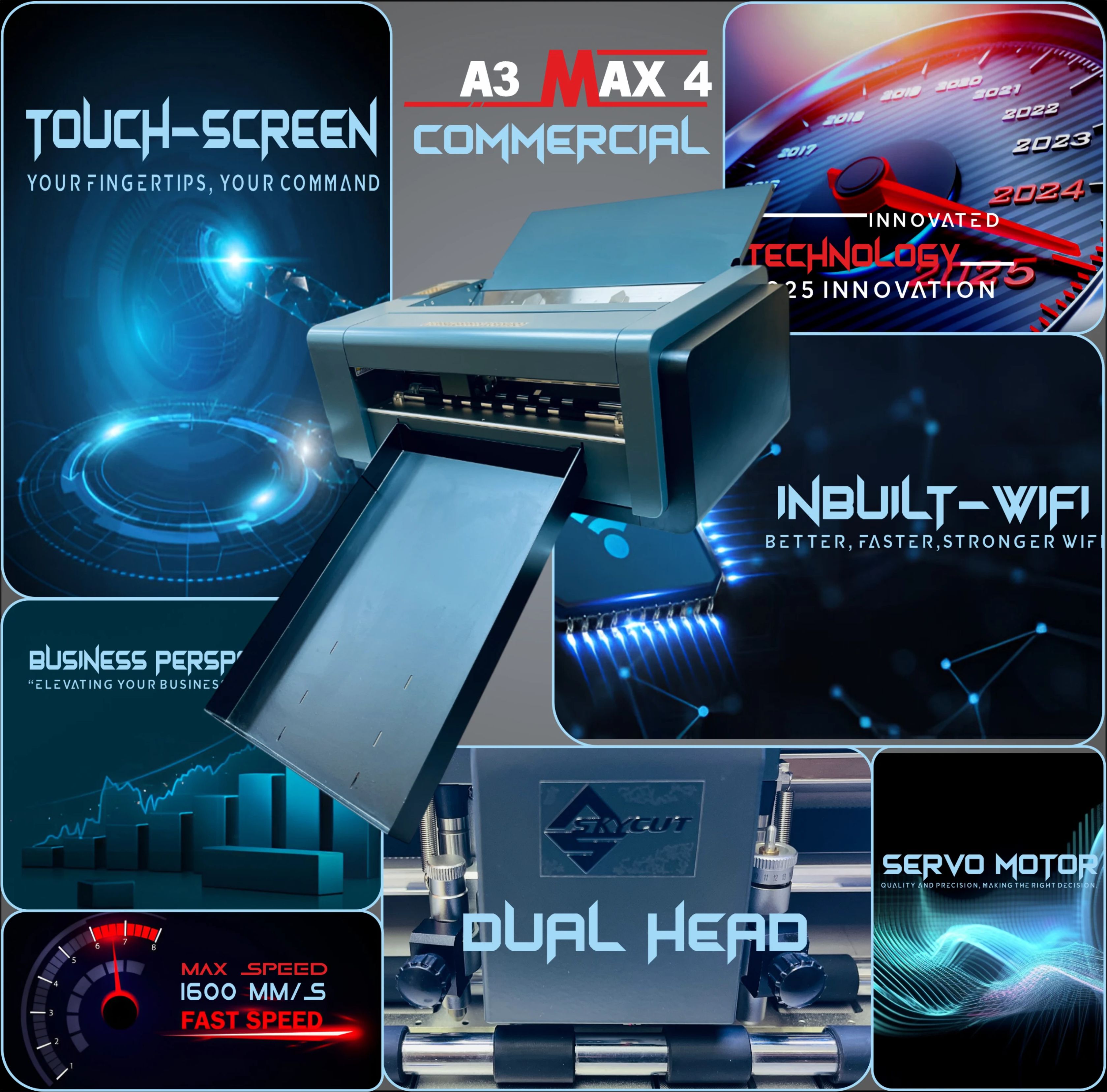 A3MAX4-D DOUBLE HEAD