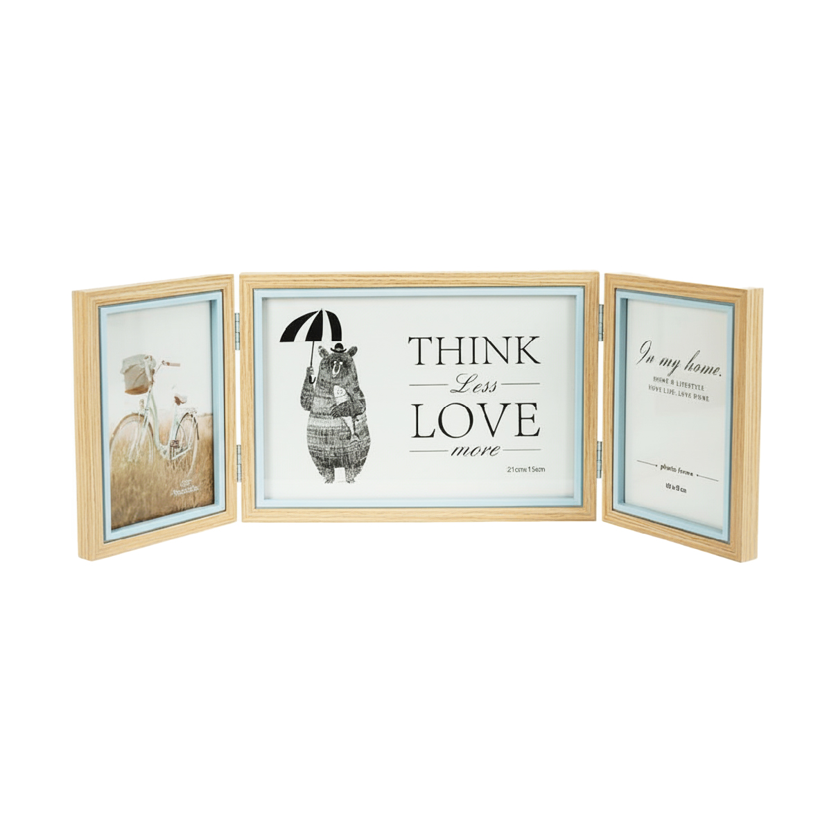 فريم ثلاثي عرضي اطار ازرق 3214-10