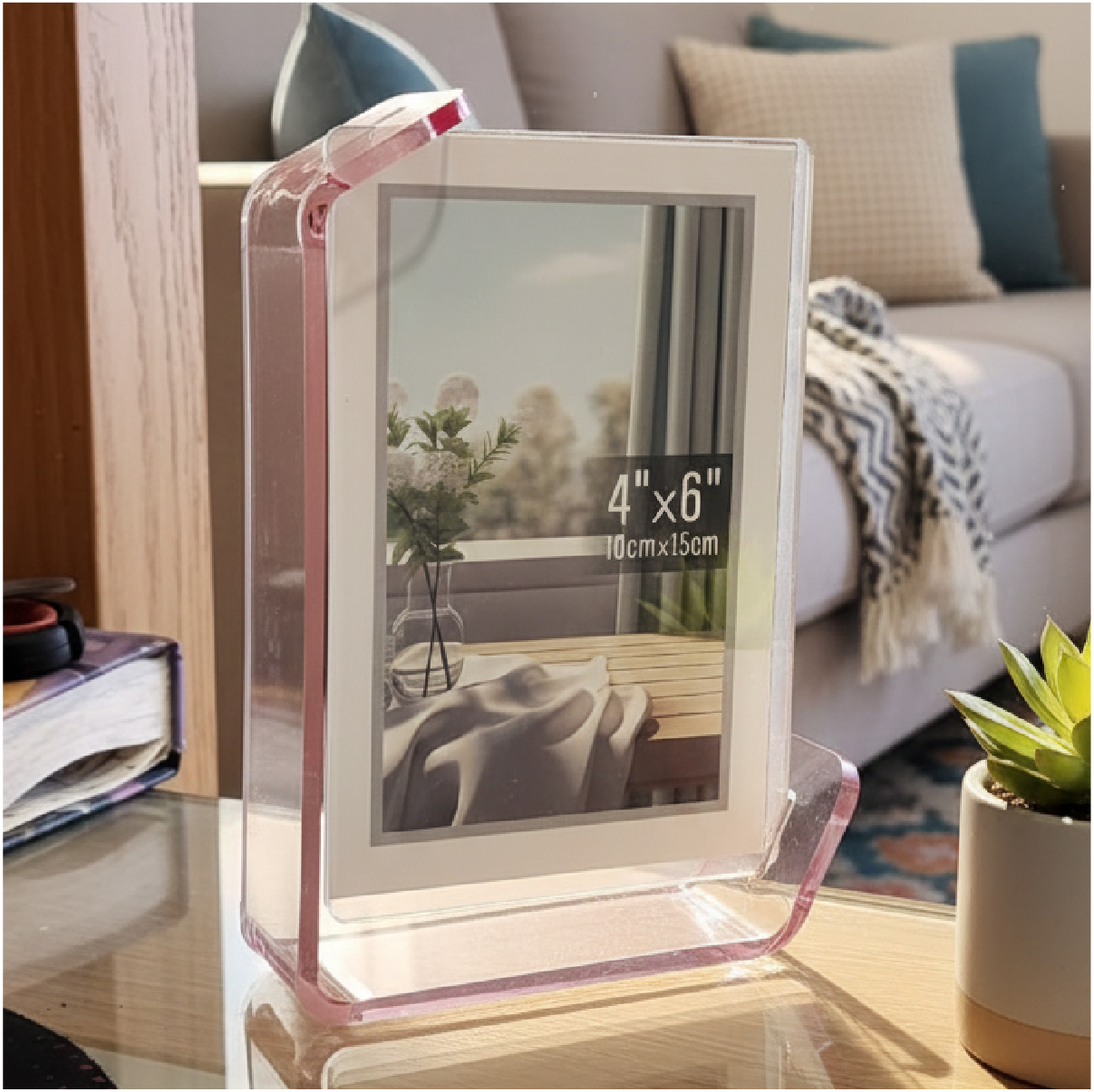 فريم اكرلك زهري 3504-1