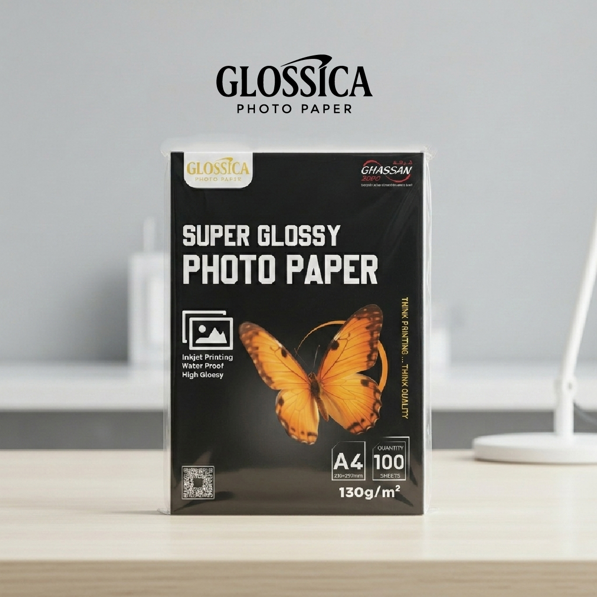 GLOSSICA PAPER A4 130G 3701-4