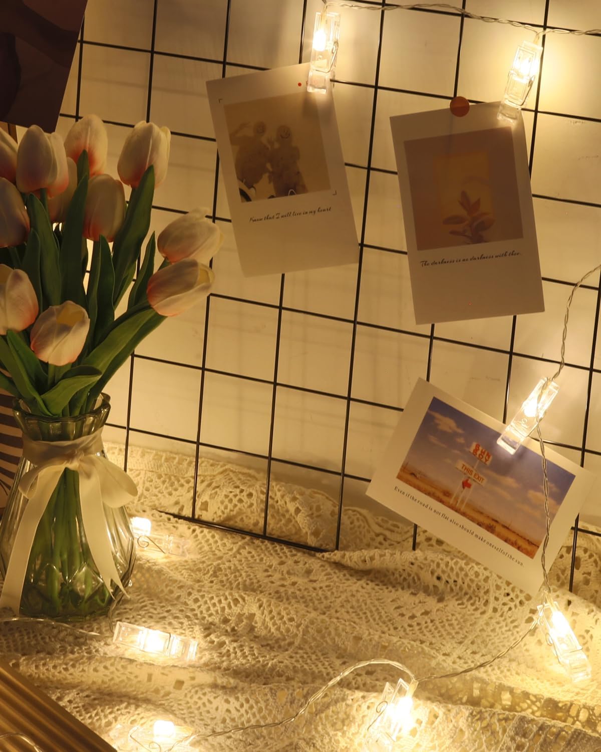 حبل صور مع اضاءة 10 صور 1131-1