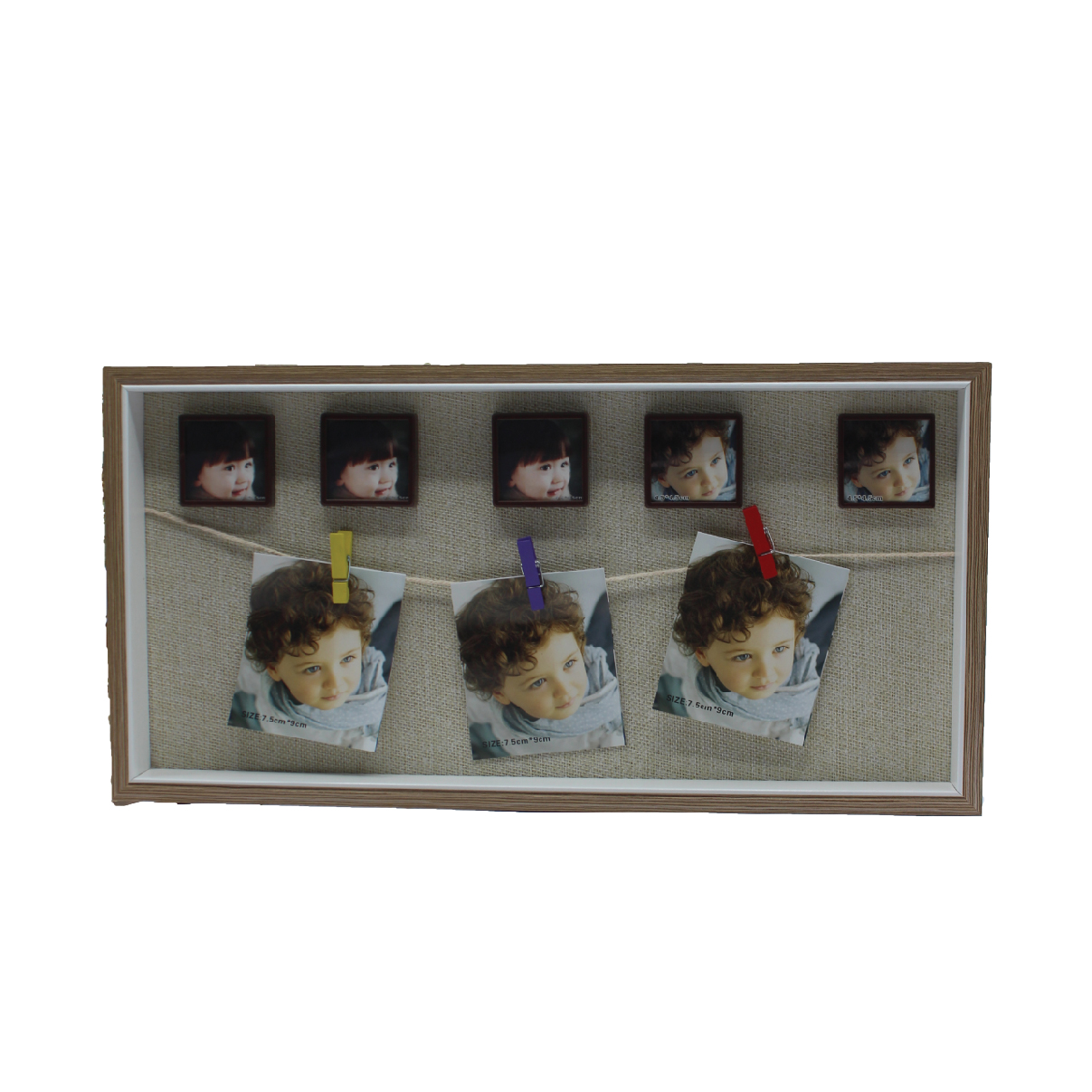 برواز تعليق صور مربع ازرق 193-4