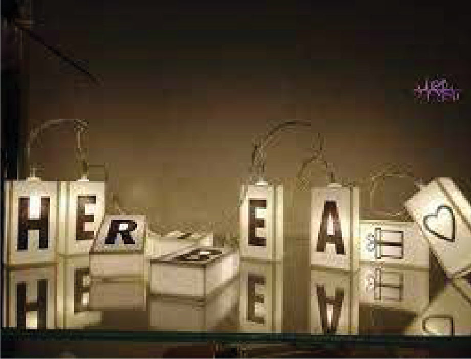 حبل اضاءة مع احرف317-12