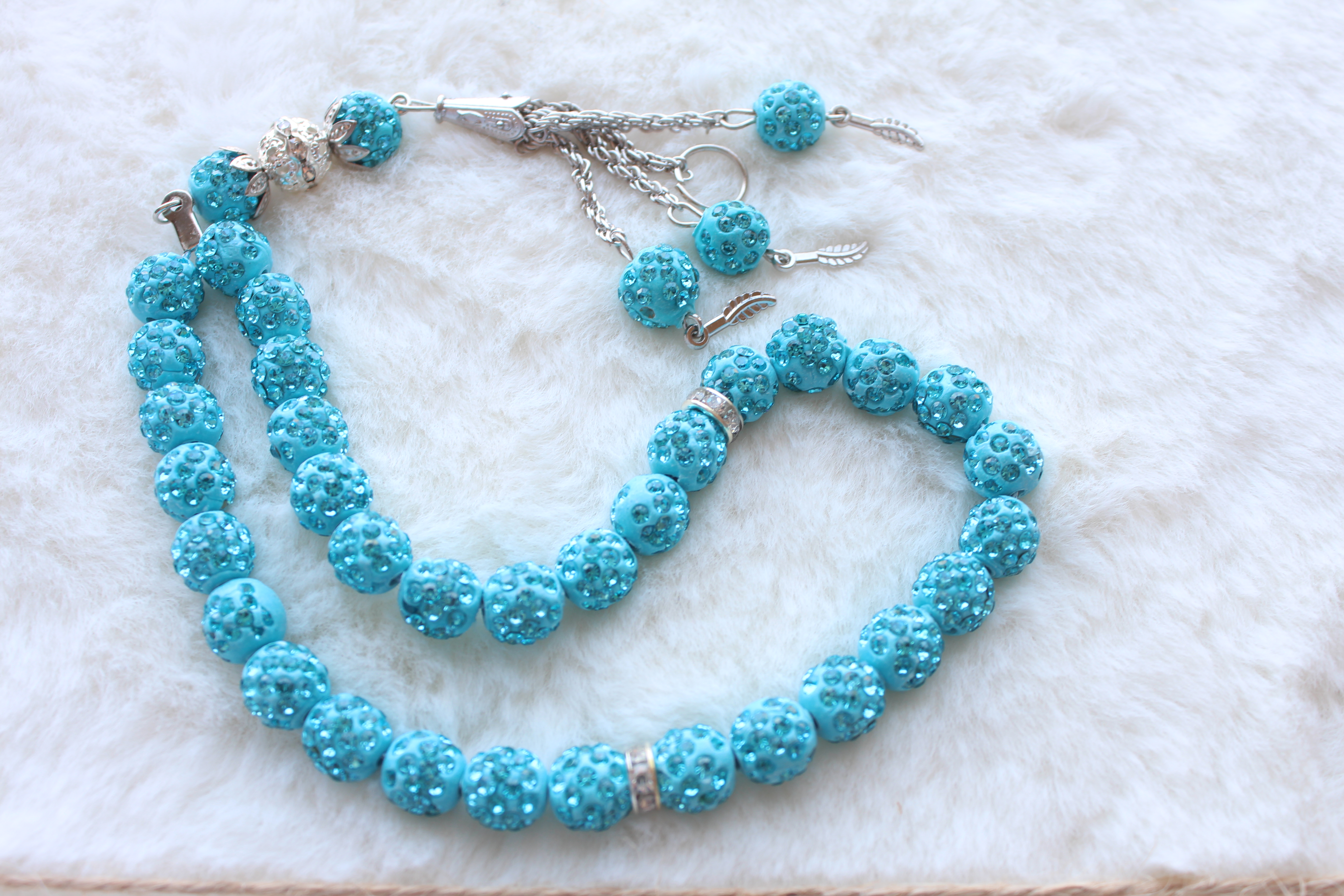 مسبحة تركواز2319-5 / 1408-6