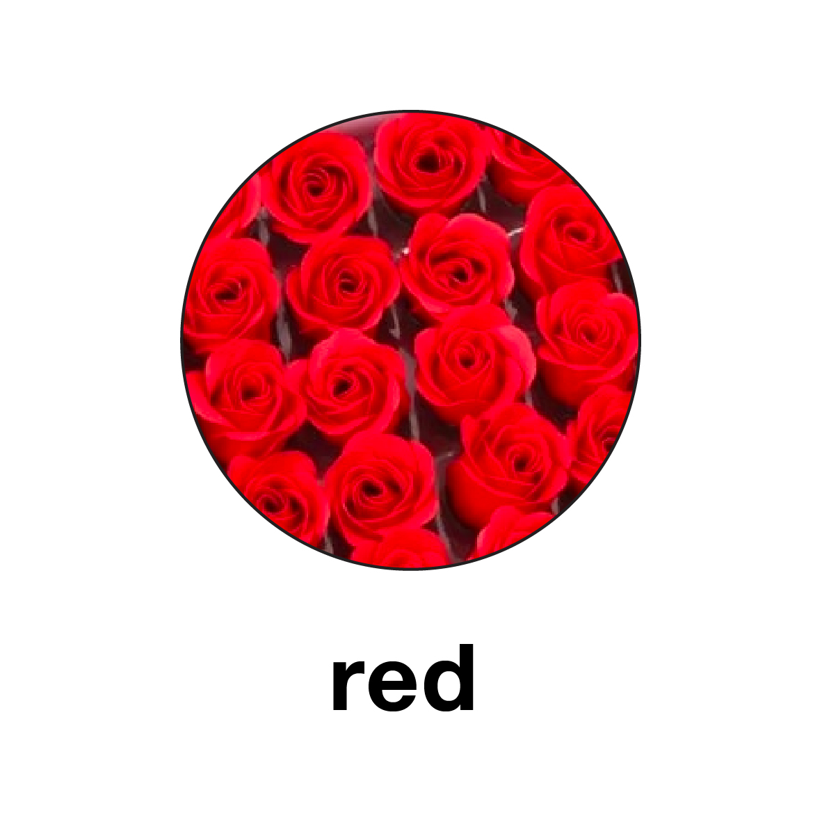 ورد صناعي احمر 3508-1