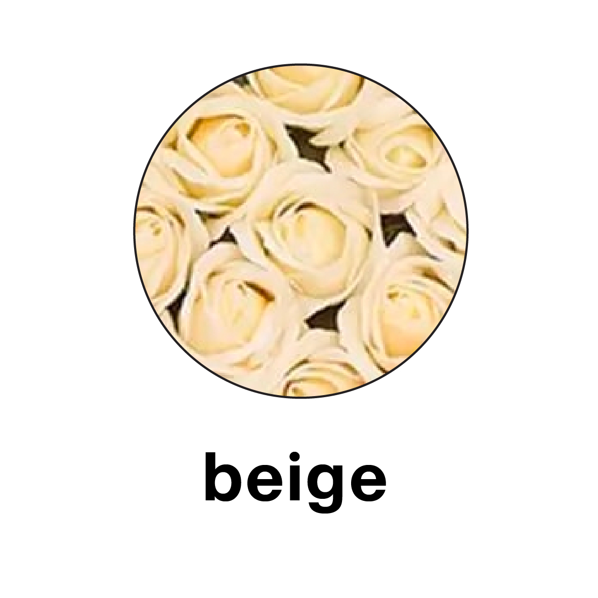 ورد صناعي اوف وايت 1109-4 / 1023-5