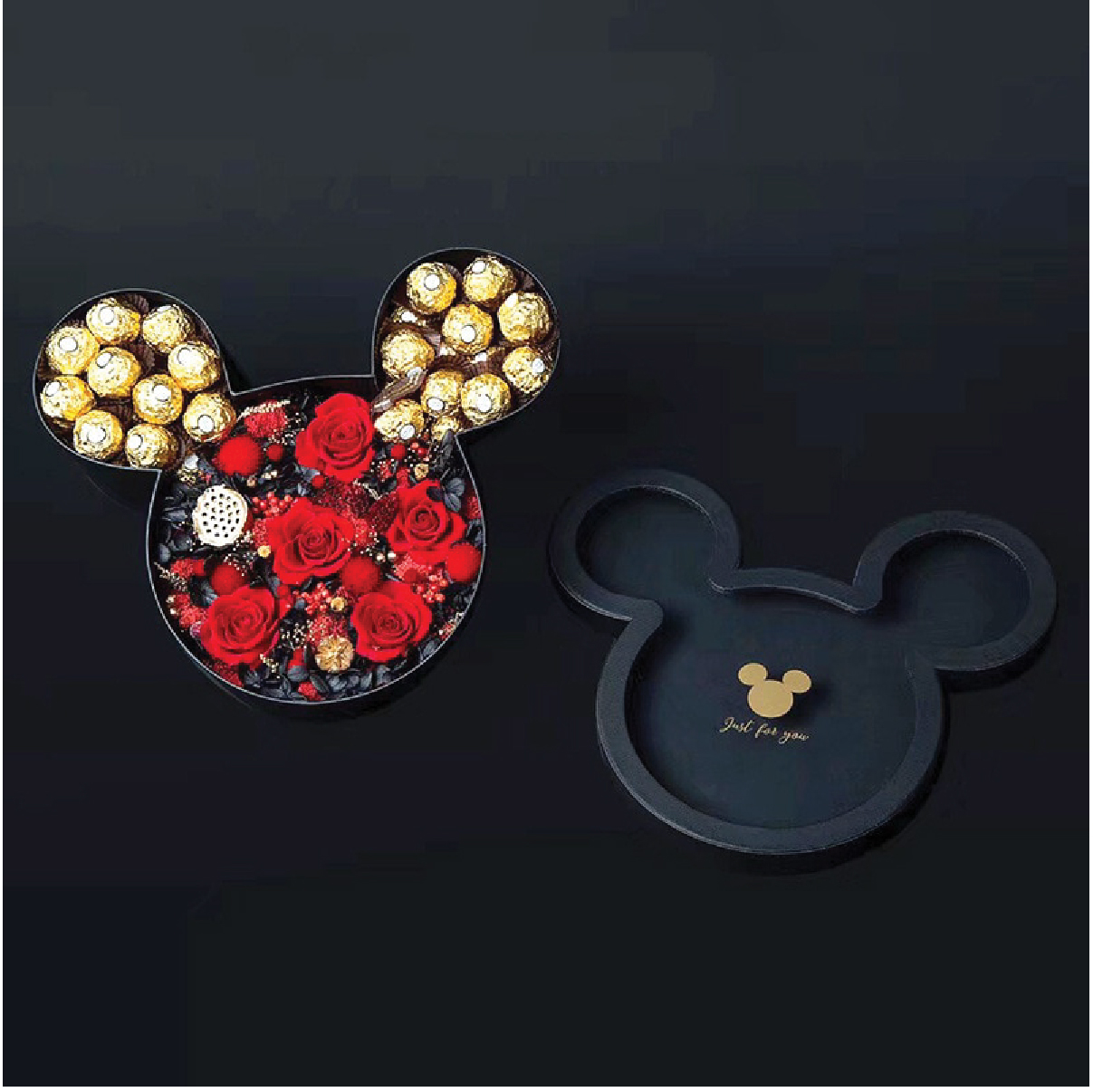 صندوق هدايا ميكي ماوس اسود 704-9