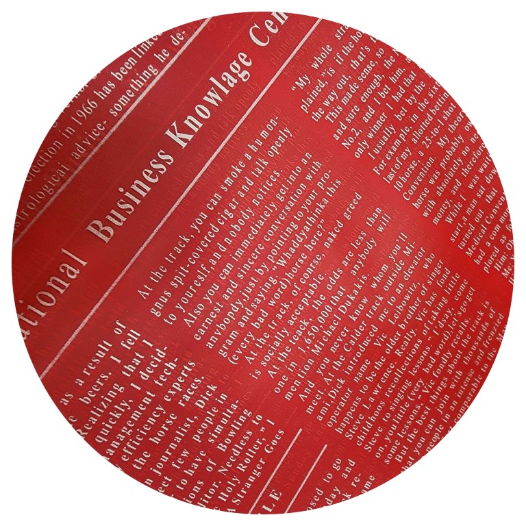 ورق تغليف هدايا احمر 2325-3