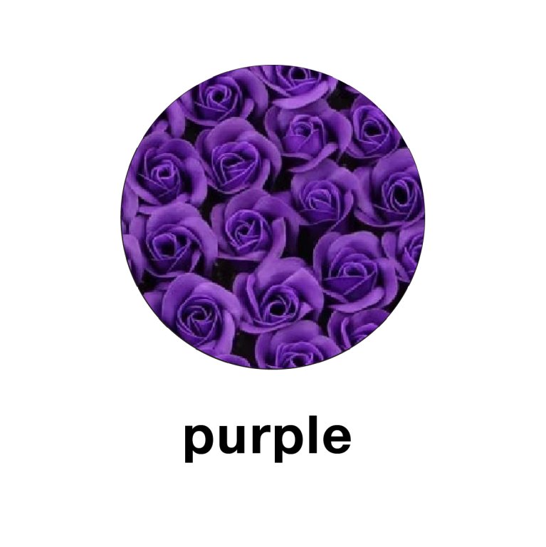 ورد صناعي بنفسجي 1023-1 / 1109-6