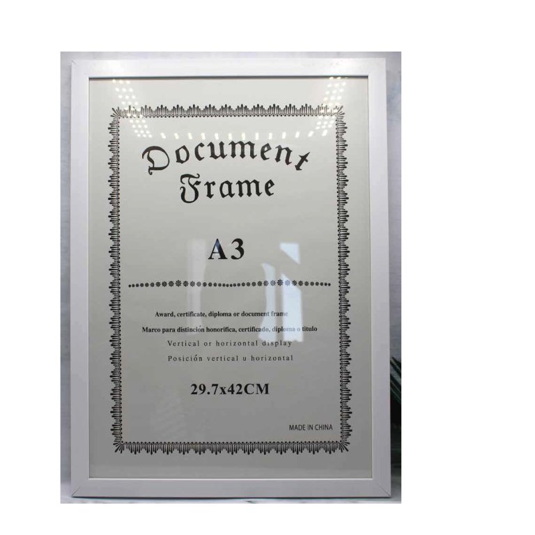 برواز شهادة A3 ابيض 3214-20