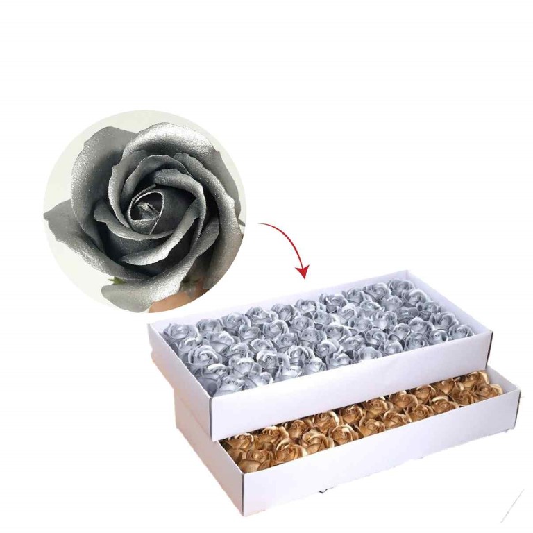 ورد صناعي سلفر 1109-10 / 2408-2