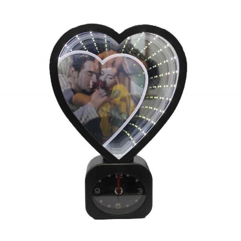 مراي قلب اسود مع ساعة 1116-5