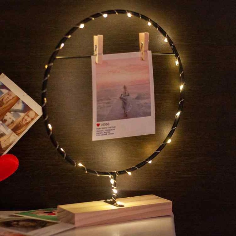 فريم مضيئ دائرة 1815-4