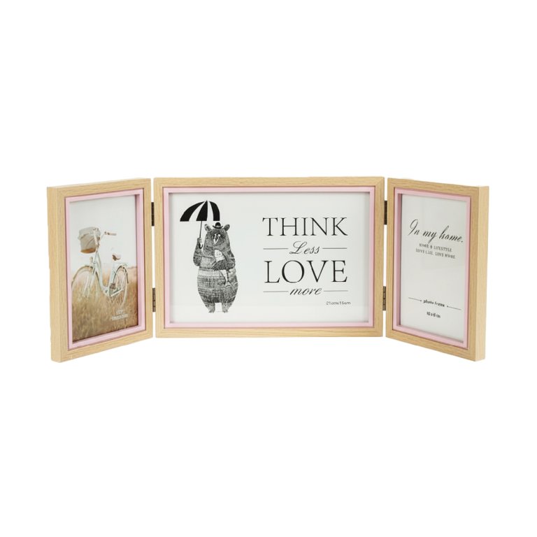 فريم ثلاثي عرضي اطار زهري 3214-9