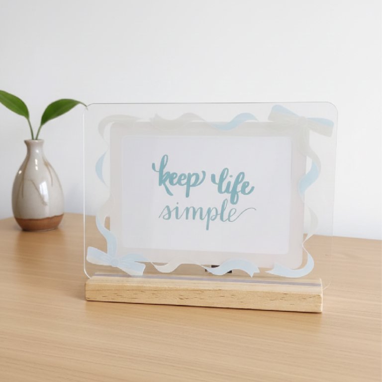 فريم اكرلك اطار ابيض 3510-5