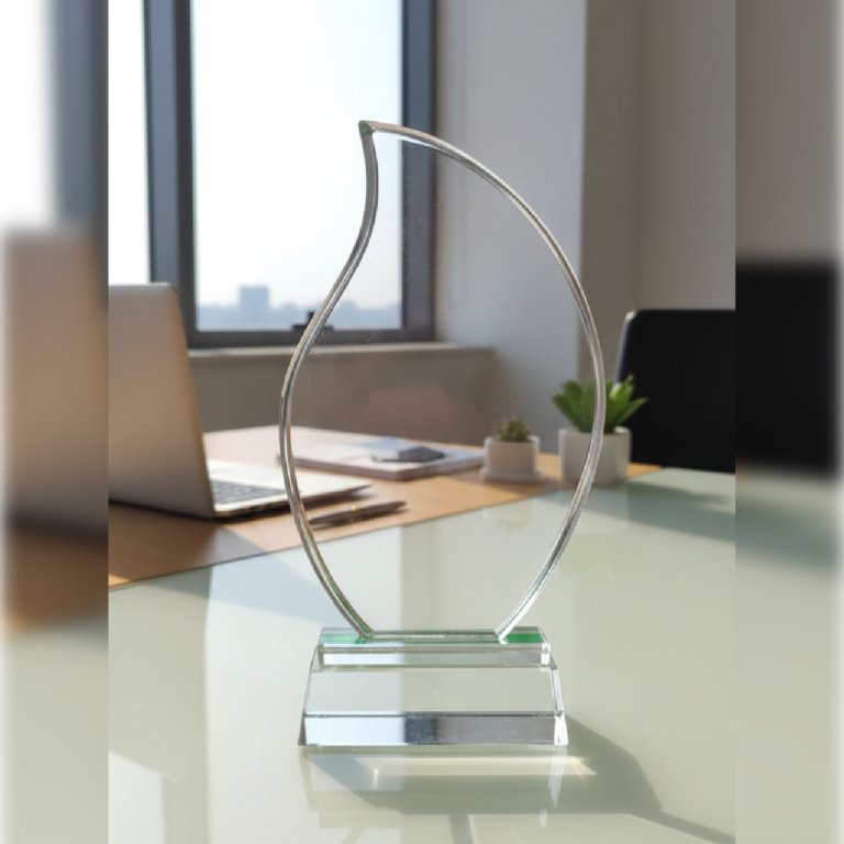 درع كريستال دمعة 3526-6