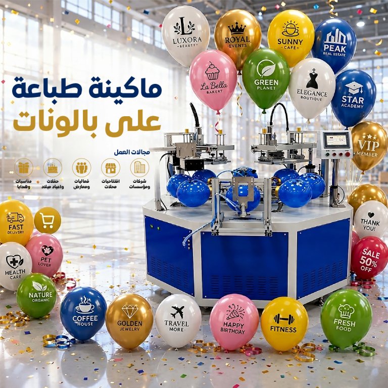 ماكنة طباعة بالون