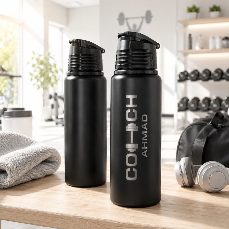Hiking bottle Black 700ml 906-19