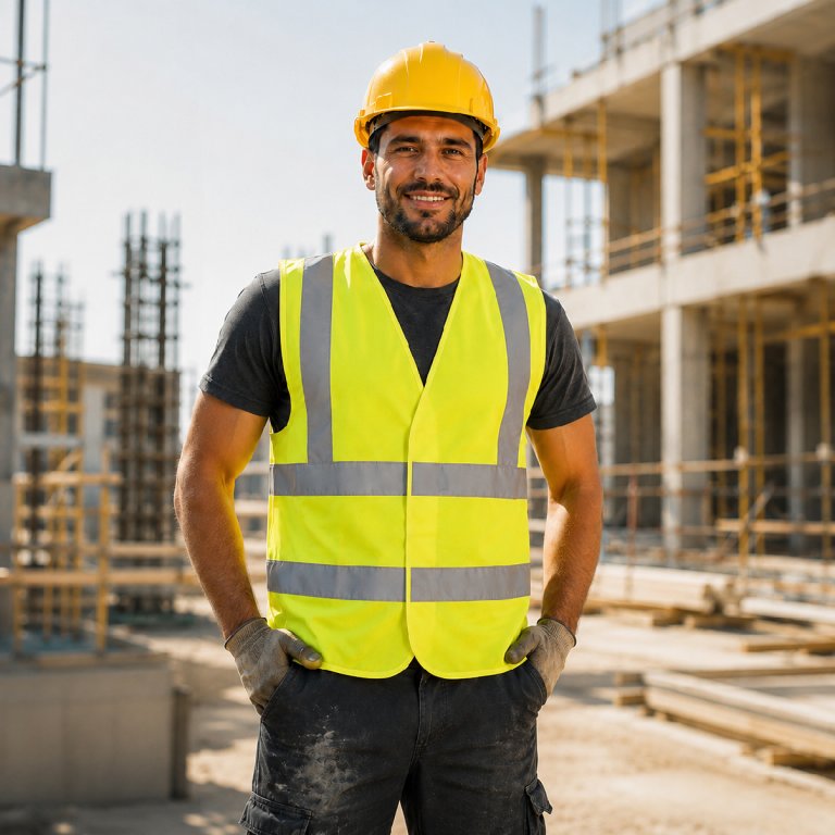 فست كتف عاكس اصفر pro safe