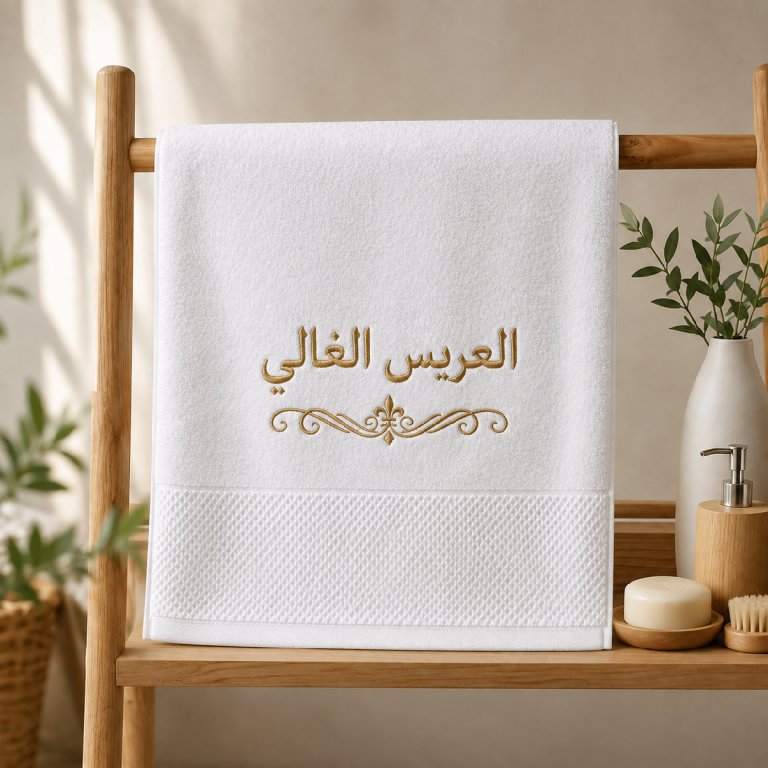 بشكير ابيض 80*40 3822-1