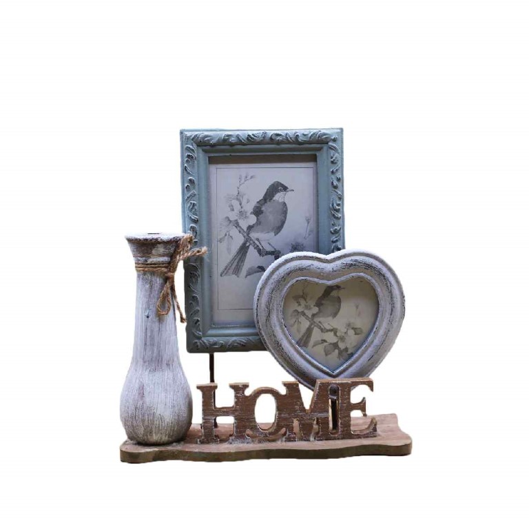 فريم خشب مع قاعدة LOVE 30-4