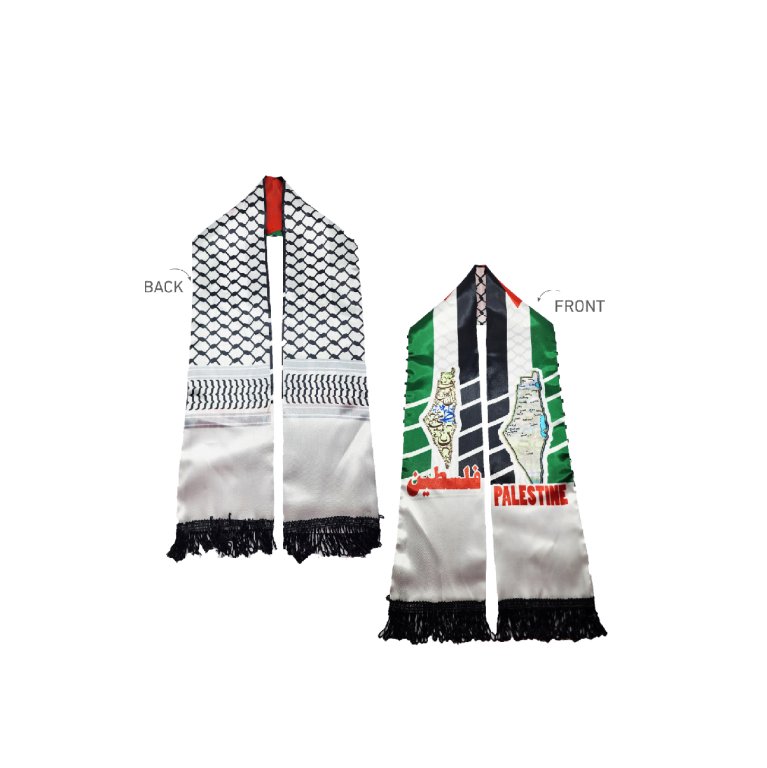 وشاح علم فلسطين 1613-1 / 2308-2