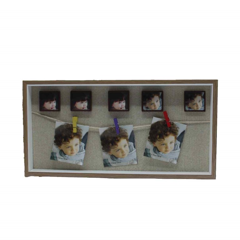 برواز تعليق صور مربع ازرق 193-4