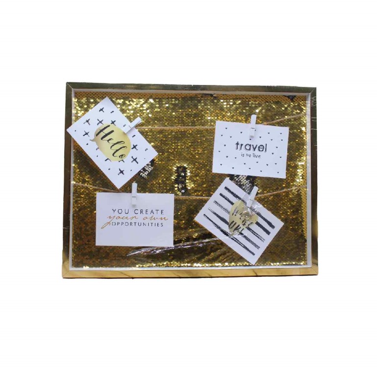 فريم صور تعليق 4 صور ذهبي 191-2