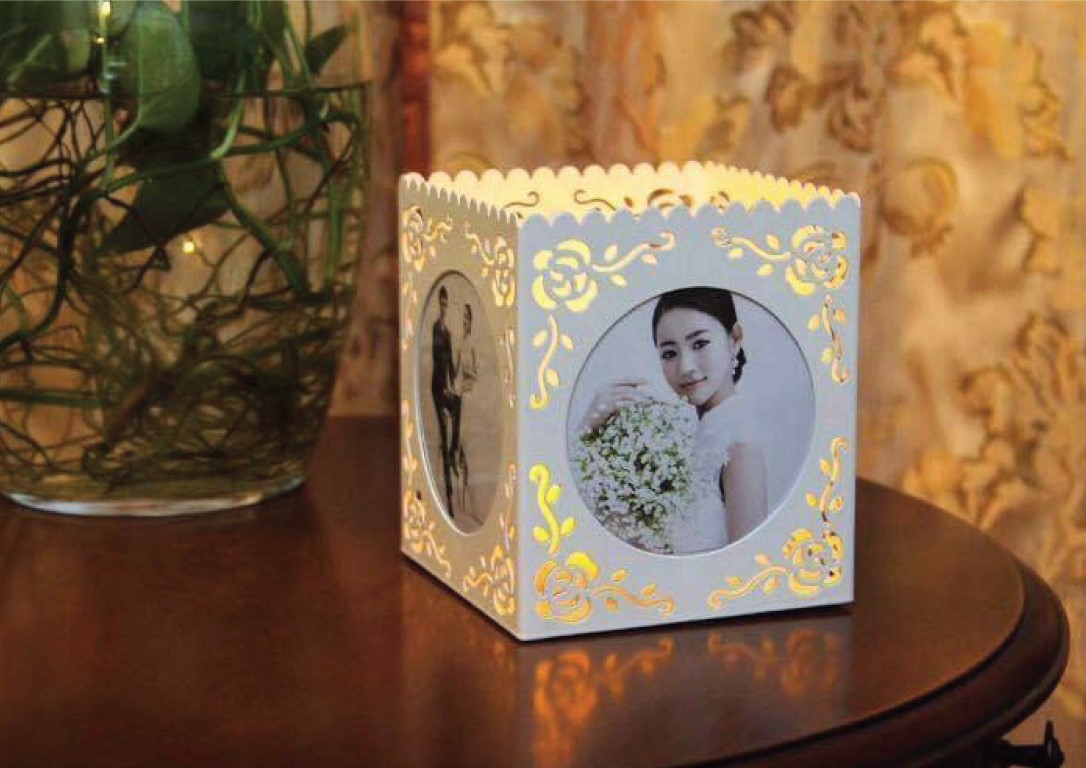 مكعب ابيض شمعة 343-5