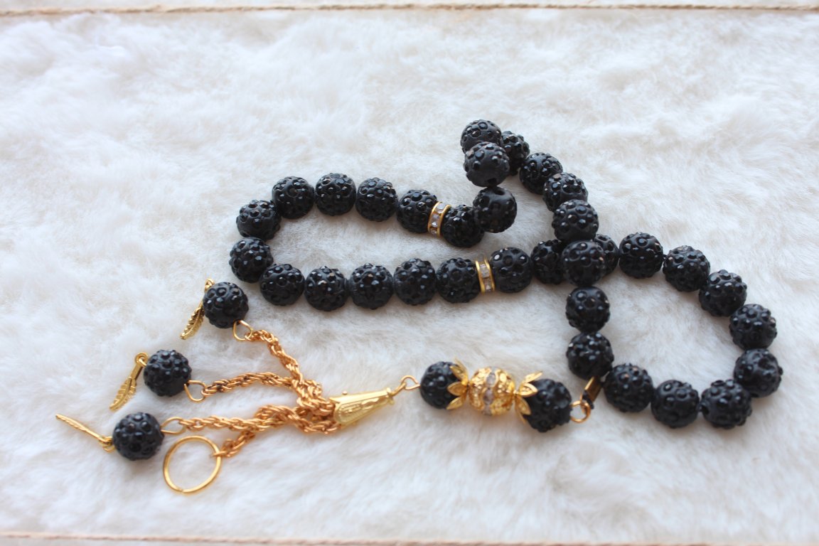 مسبحة اسود  2812-2-3 / 3239-1-2