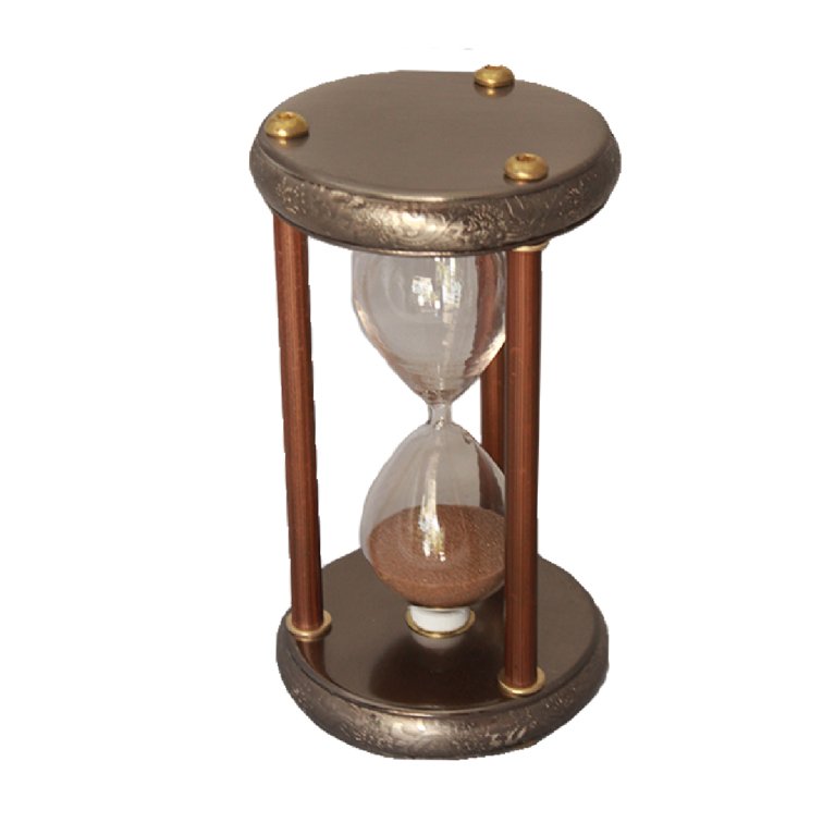 ساعة رملية معدن